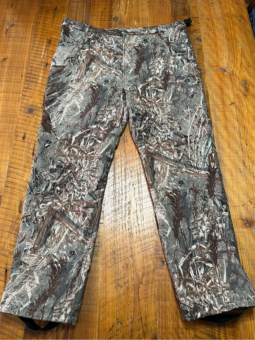 Drake Waterfowl Systems Fleece Lined Camo Hunting Pants Size XL